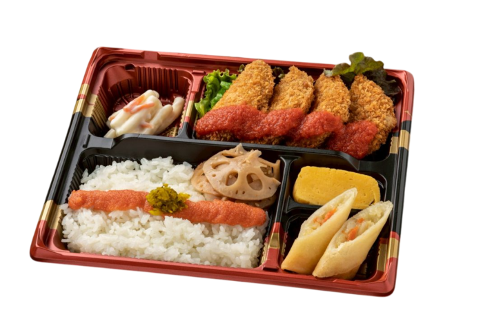 ☆ダブルメンチカツ明太高菜弁当